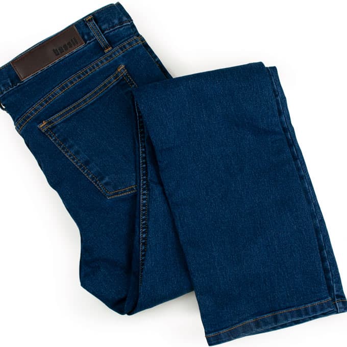 Jean Skinny Tiro Alto Azul Clásico